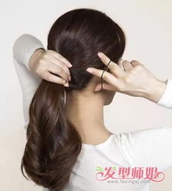 高马尾盘头发的简单方法(高马尾10种扎法)