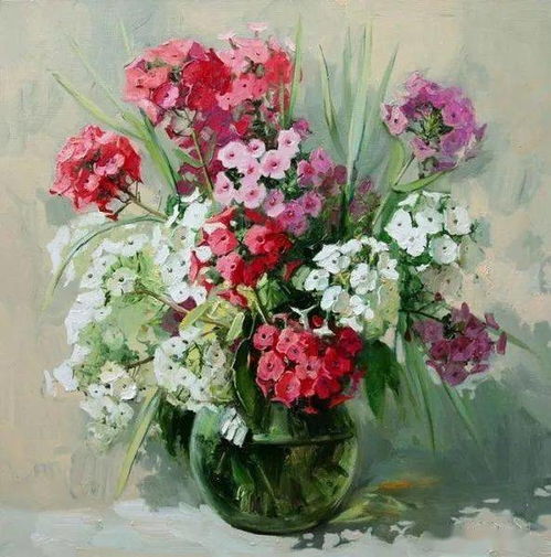 Мария Павлова油画花卉系列作品 谁优雅了时光