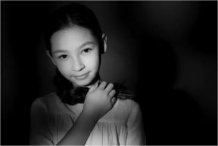塑造光影之美 儿童黑白肖像摄影欣赏