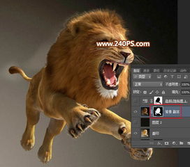 巧用Photoshop通道完美抠出毛茸茸的狮子抠图教程