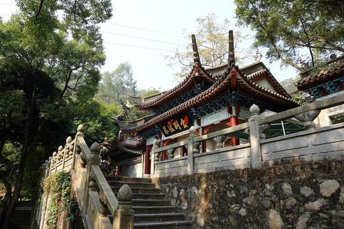 广州被忽视的一座寺庙,是白云山规模最大的佛教寺院,有百年历史
