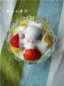 酸奶水果捞的家常做法 家常美食网 