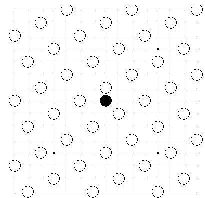 五子棋,八卦阵怎么摆的 