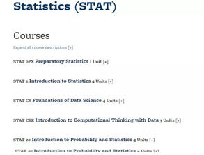 美国统计学硕士专业介绍 申请要求最全解析