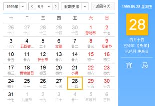 我是1999 农历4月14请问 我的幸运数字是多少