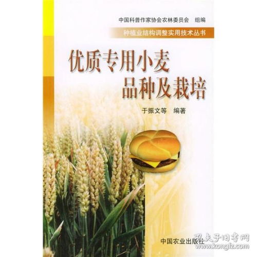 小麦种植技术书籍 优质专用小麦品种及栽培