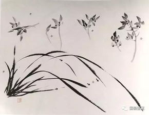 书画鉴赏丨国画兰花绘画技法,怎样画兰,兰与竹的组合画法教程