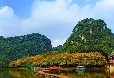 景致记录 柳州市马鞍山公园山顶,赏璀璨夜景,观水围山绕的壶城