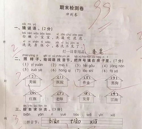 小学生 99分试卷 火了,看了老师扣分的题目,妈妈却表示不认同