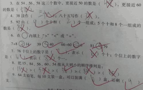 不及格 小学数学61分, 同学打小报告 老师改成59分 