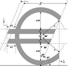 欧元符号的构造及意义 