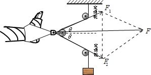 如图所示是骨伤科病房中一种常用的牵引装置.若所挂重物的质量为M.则在图示情况中.病人脚部所受的拉力是 . 不计滑轮摩擦及滑轮重力 题目和参考答案 青夏教育精英家教网 