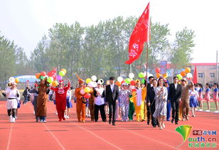 周口师范学院运动会特色方队掠影