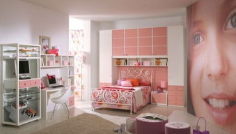 家有女儿必看 15款粉色女孩的卧室设计