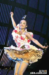 舞娘 蔡依林广州演唱会一人撑台 献唱粤语歌 