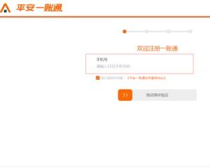 怎么注册平安一帐通