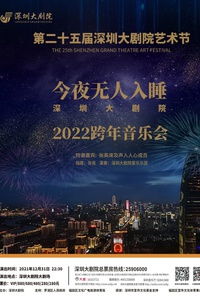 今夜无人入睡 深圳大剧院2022跨年音乐会 