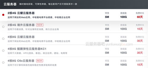 免费的云服务器有哪些 (免费用的云服务器)