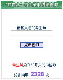 江苏专转本录取结果查询？请问专转本哪里查分