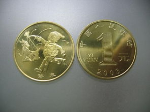 2003年一元生肖纪念币一枚值多少钱 