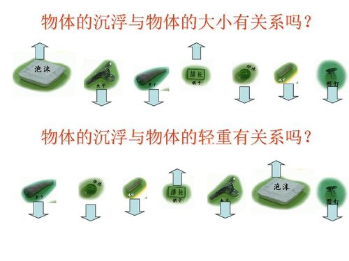 物体在水中是沉还是浮