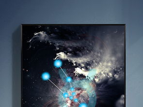 北欧抽象创意星空星云十二星座装饰画之金牛座图片下载 抽象装饰画大全 现代简约装饰画编号 18331997 