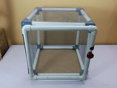 DIY手工做宠物笼子,怎么用PVC管制作狗笼猫笼