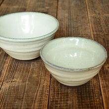 江南生活 日式餐具 粗陶 2款寸青釉汤碗 面碗 锥形小碗 2款大小 