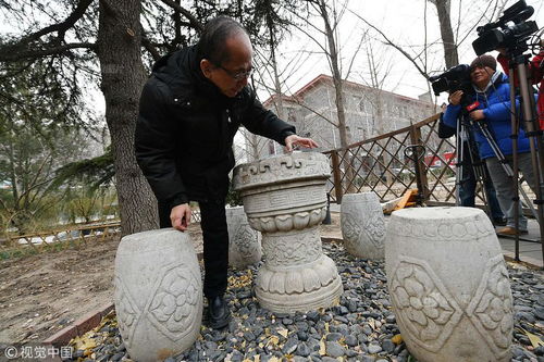 北京市总工会向圆明园捐赠8件清代文物 