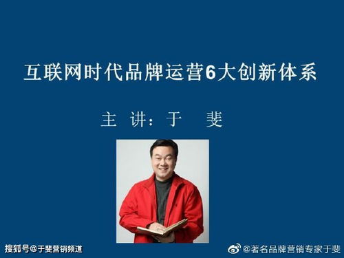 于斐老师谈数字化时代企业市场营销 五