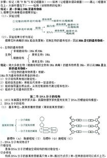 高考生物三年必考知识点最全的总结 