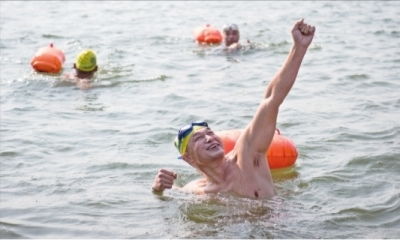 2020武汉水上马拉松完美收官 632名 泳 士搏击东湖诠释武汉精神