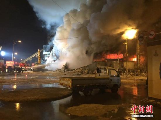 哈尔滨仓库大火致消防员3人死亡2人失联 名单公布