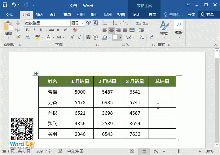 计算机word求积公式,Word表格使用函数公式 加减乘除 求和,求积,求平均值的图文教程...