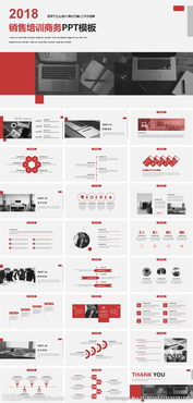 企业销售培训技巧ppt模板 