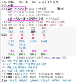 1971年农历正月初十的阳历日子是几号 