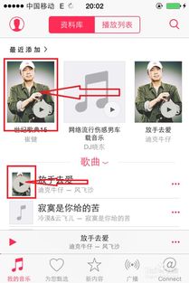 如何给iPhone手机下载歌曲并添加歌曲封面图片 