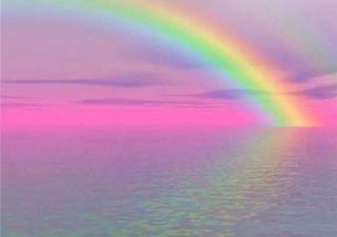 经受住风雨就能看见绚丽的彩虹