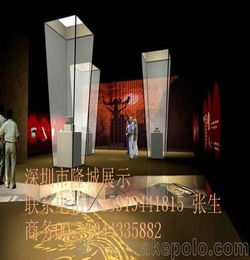 深圳市隆城展示专业博物馆展柜 珠宝展柜设计定做