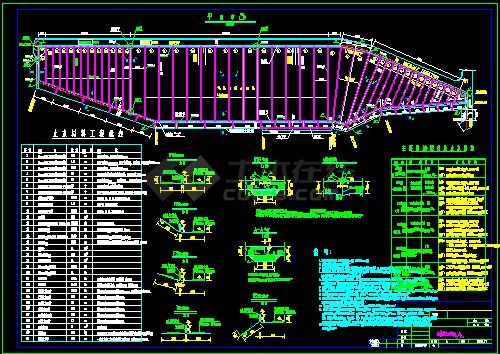 某接缝止水的全套cad设计施工图