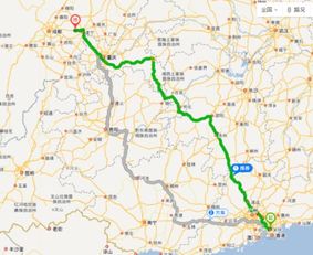 从深圳开车到四川大英县最快的捷径怎么走 需要多久时间 