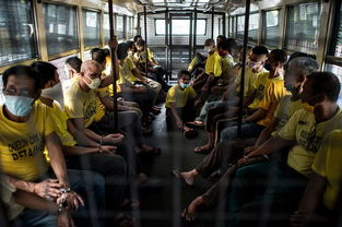 菲律宾800人监狱塞满3800名犯人 密不透风 