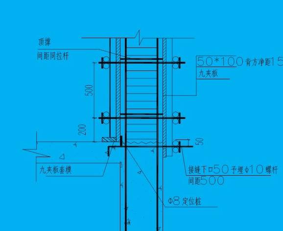 建筑柱 墙模板这么施工,监理哪还会让你验收通不过