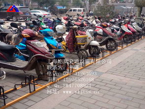 甘肃 市政 安装卡位式自行车 摆放 架 自行车摆 