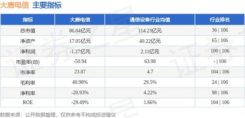 大唐电信主营业务？