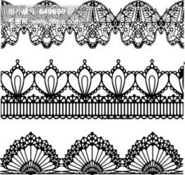 蕾丝花边矢量图图片免费下载 第2页 千图网 