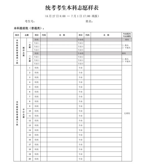 2023年高考志愿时间 广东各批次志愿填报时间