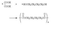乙二酸与1.4 丁二醇反应合成PBSA 聚乙二酸丁二醇 的化学方程式 