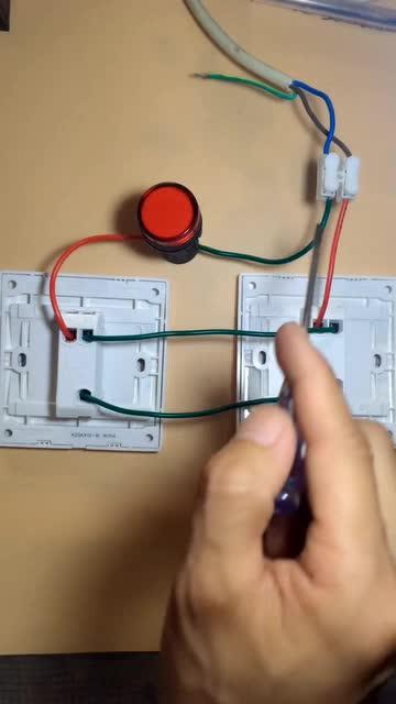 双控灯接线方法 
