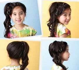 10岁小女孩发型编辫子方法要过程 女孩发型编方法 6